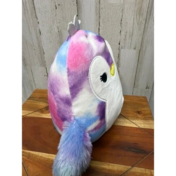 NWT Squishmallow Louisa the Penguin 10" Tie Dye Plush Toy Multicolor - Picture 5 of 6